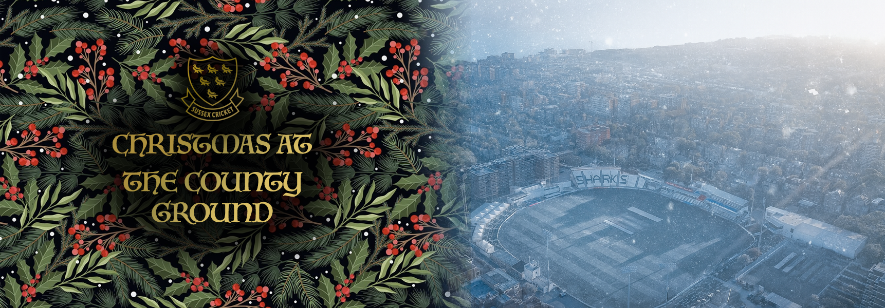 Book your Christmas Party at The County Ground, Hove