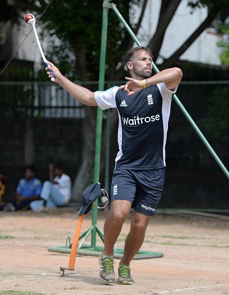 Carl working with England Performance Programme