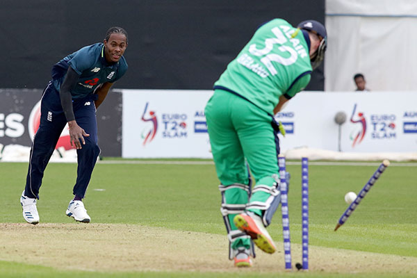 Jofra Archer Ireland debut