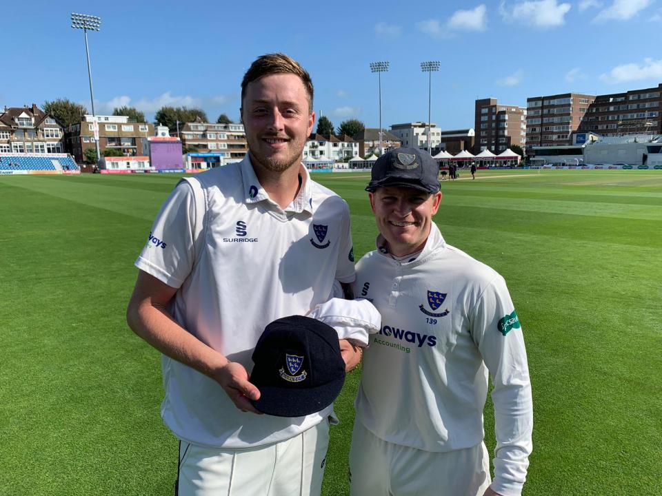 Ollie Robinson awarded county cap | Sussex Cricket