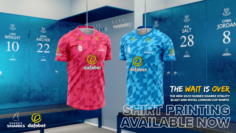 sussex cricket shirt