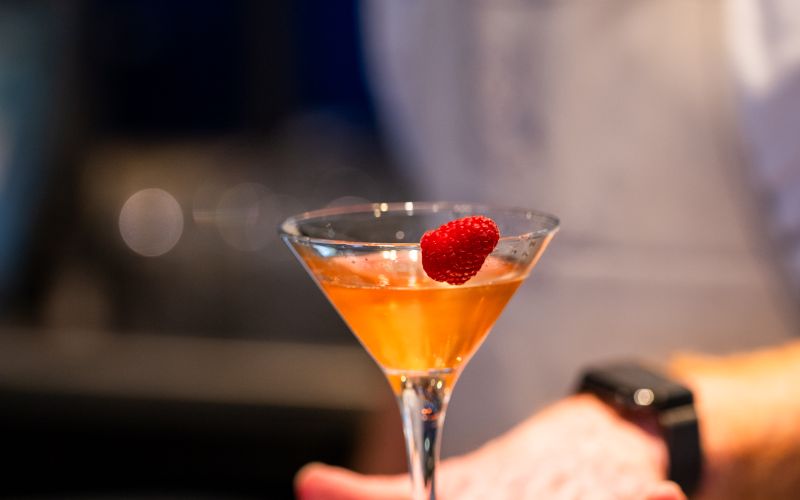 Cocktails at hospitality