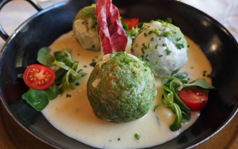 SPINACH DUMPLINGS
