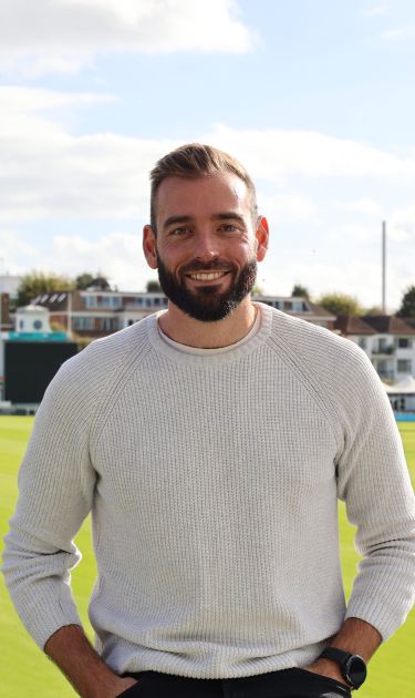 Jack Leaning all smiles after signing for Sussex 