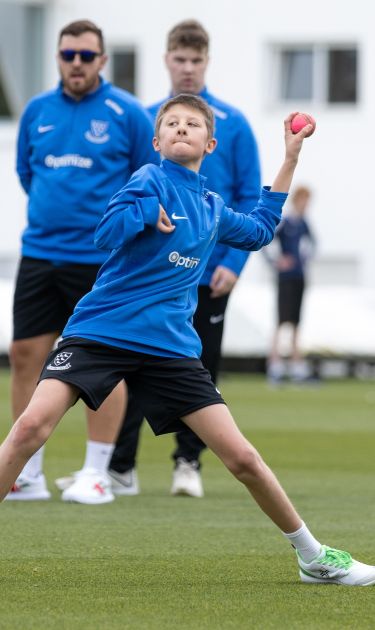 Jake Vosloo in training at hove