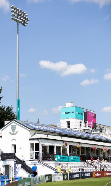 Hove glistening under the summer sun