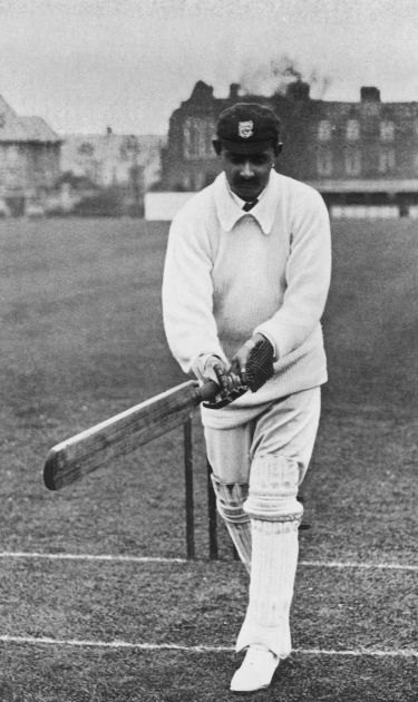 Ranji playing for Sussex