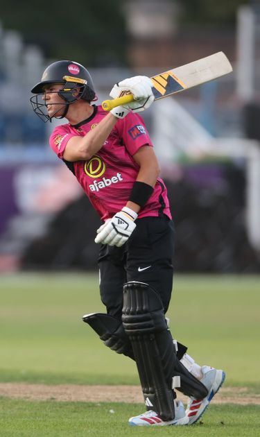 Charlie Tear batting.