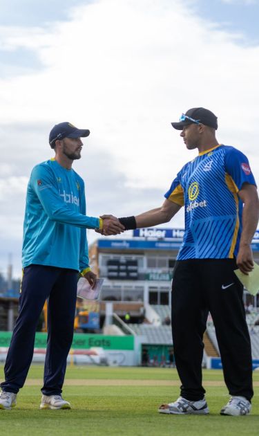 Tymal Mills and Ed Barnard.