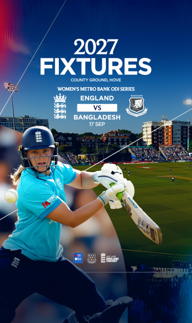 England women will be returning to Hove in 2027