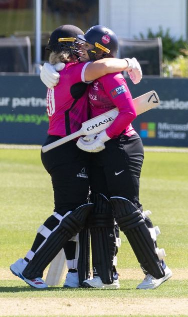 Izzy Collis and Nancy Harman.