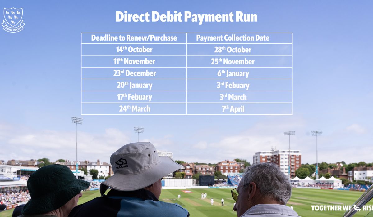 direct debit pay run schedule