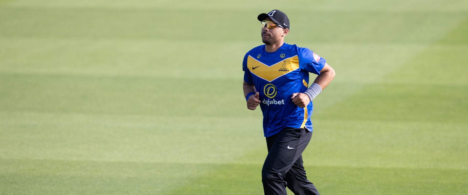 Tymal Mills in the field.
