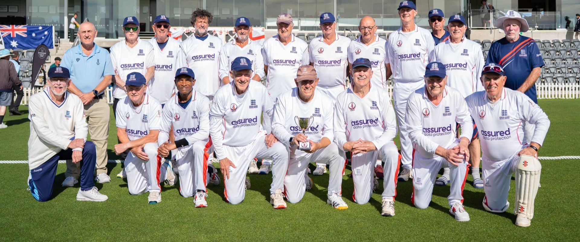 England O70s team photo