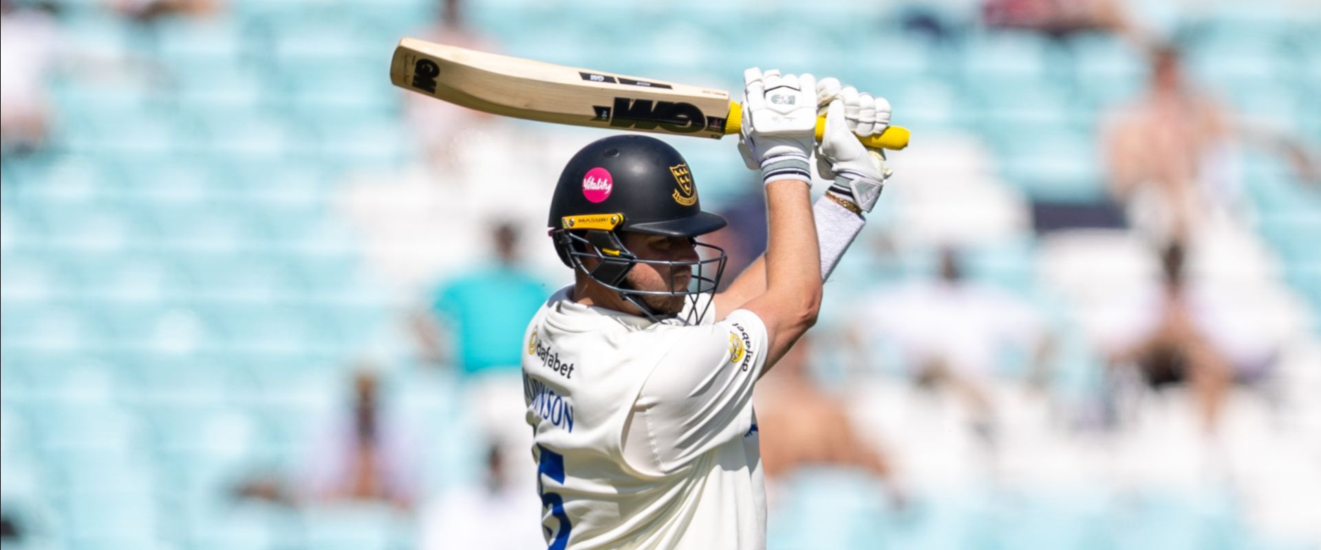 Ollie Robinson batting