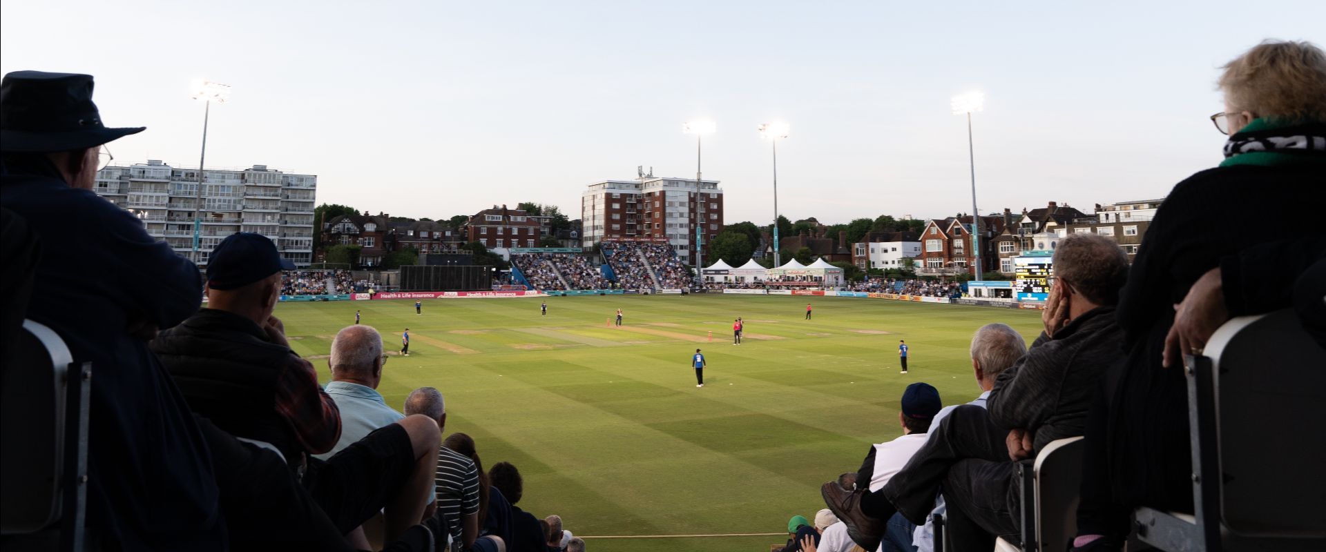 Hove beneath the bright bulbs