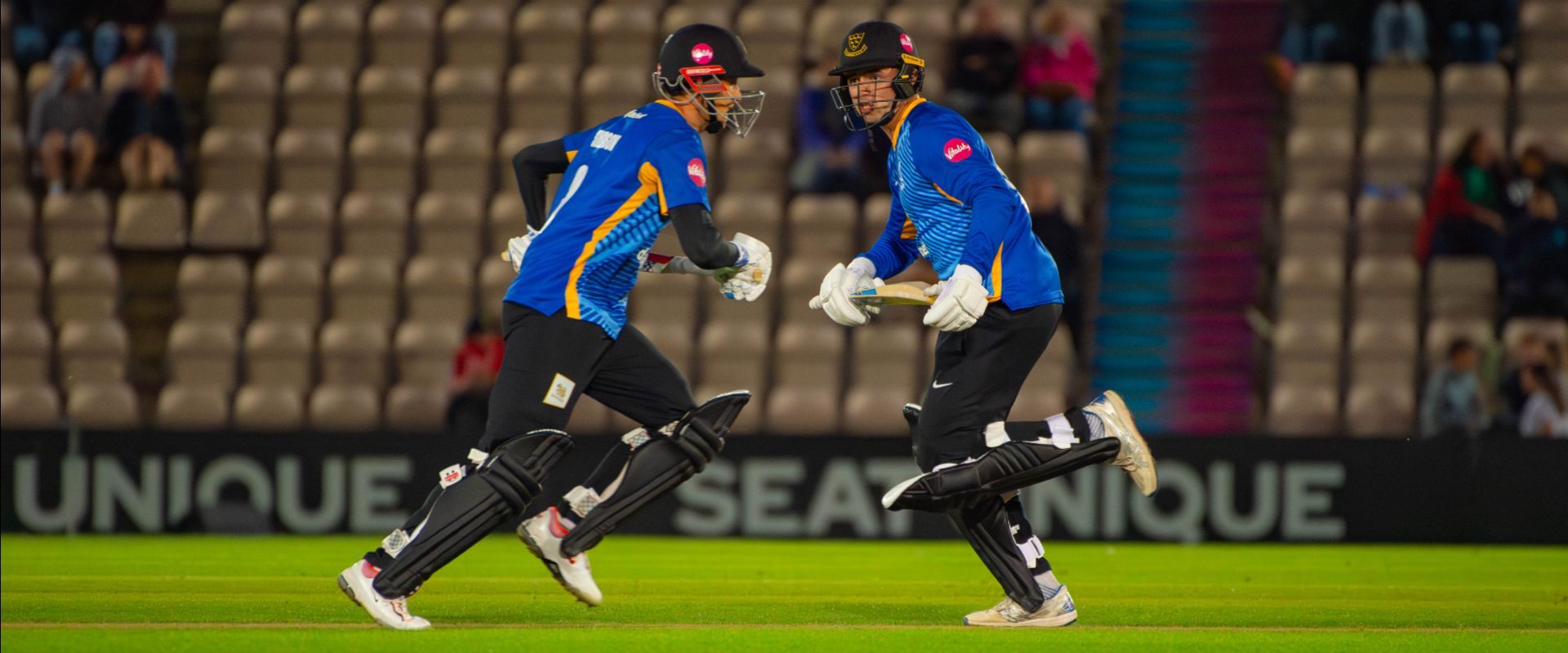 Batters run between the wickets