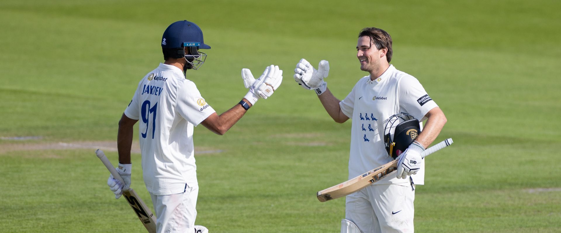 James Coles and Jaydev Unadkat