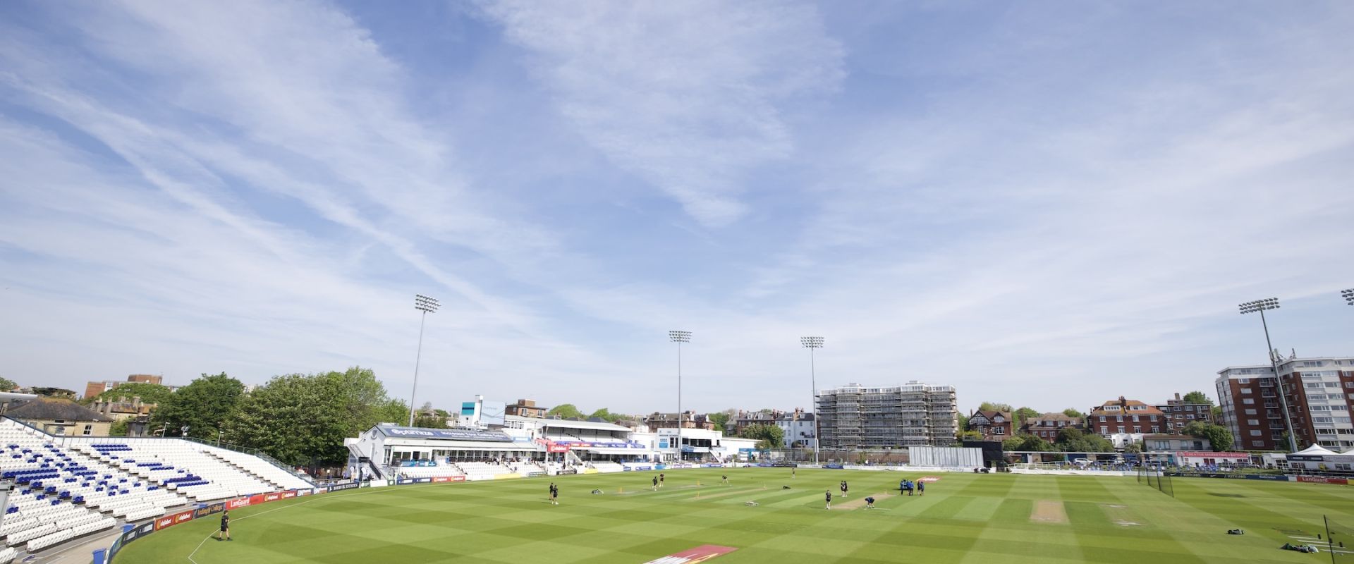 General view of the County Ground, Hove