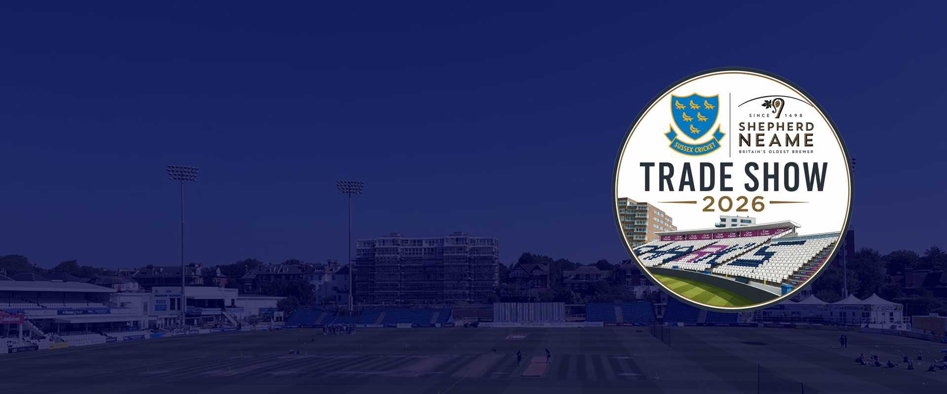 Sussex Cricket and Shepherd Neame announce a Trade Show
