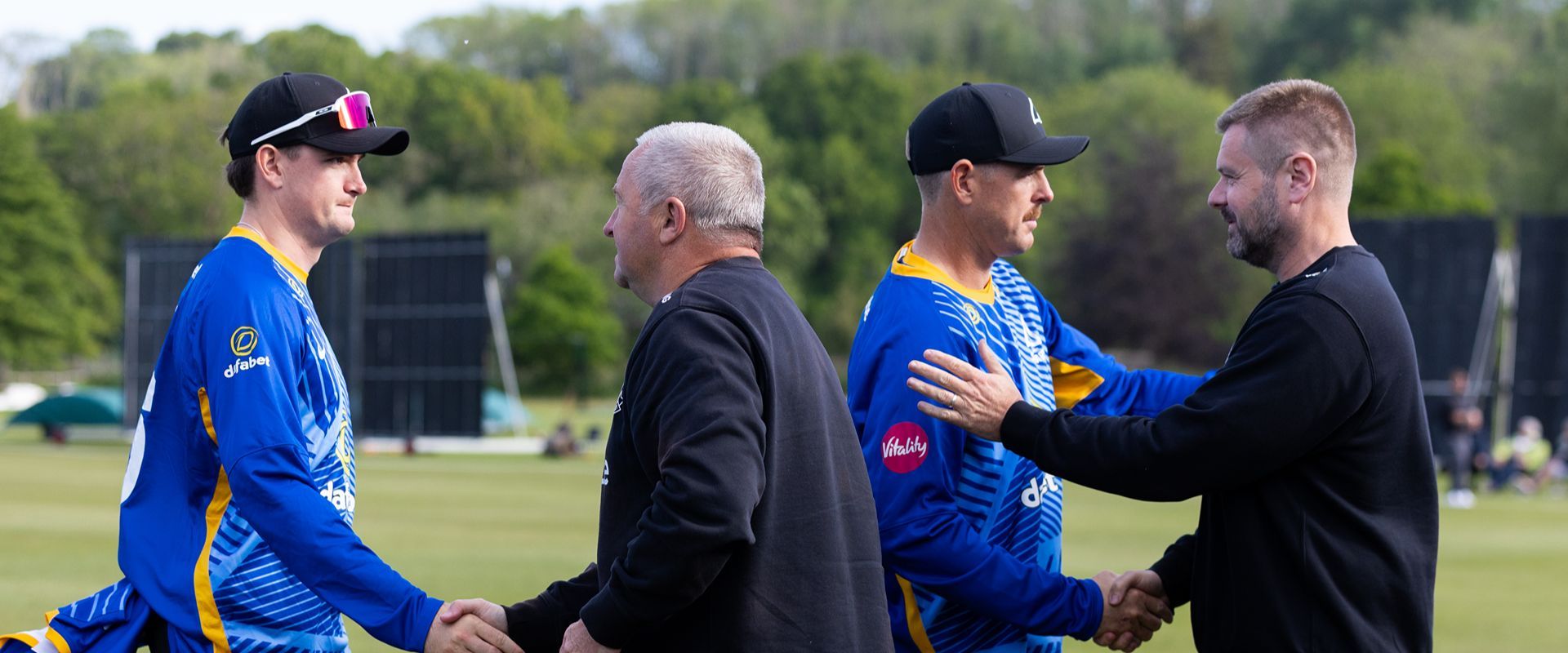 Sussex players celebrate