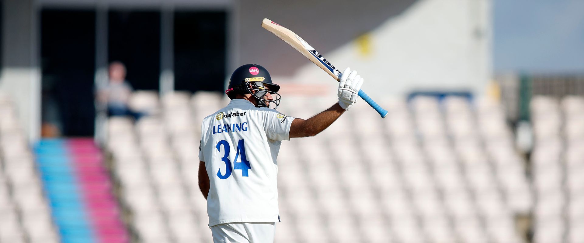 Leaning raises the bat