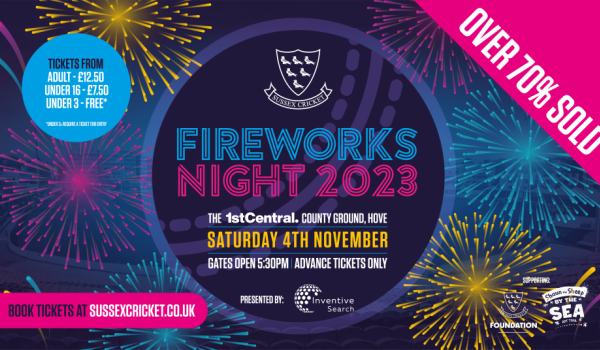 fireworks night sussex cricket