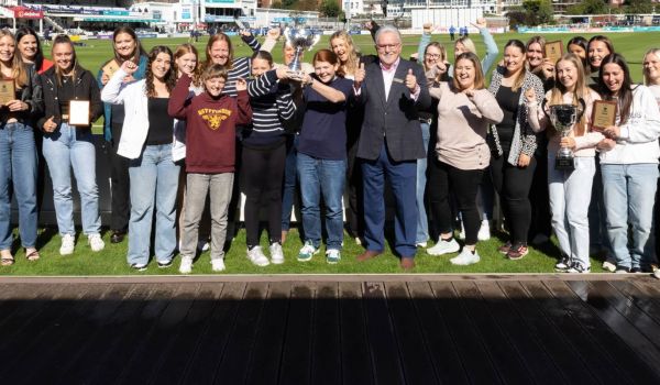 Sussex Women's cricket league winners and Sir Rod