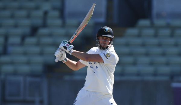 John simpson cuts one away at Edgbaston