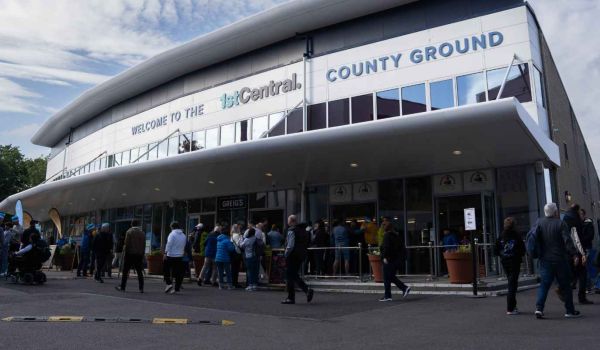 the 1st central county ground main entrance