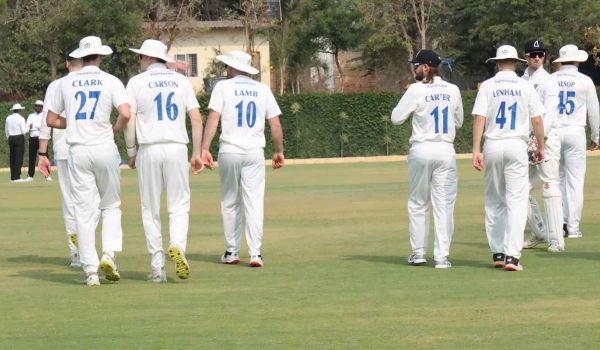 Sussex players on tour in india 