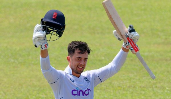 Tom Haines in action for England Lions in a previous tour
