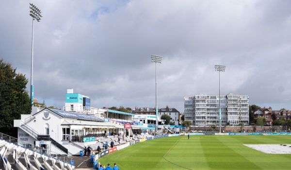 A general view of The 1st Central County Ground