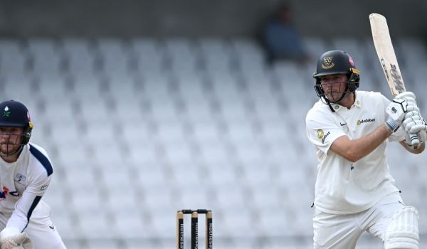 James Coles batting at Headingley.