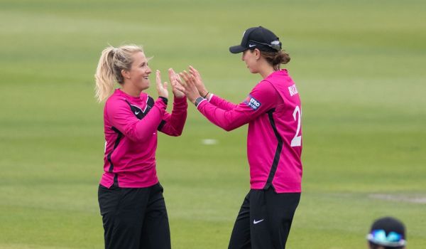 Sussex players celebrate