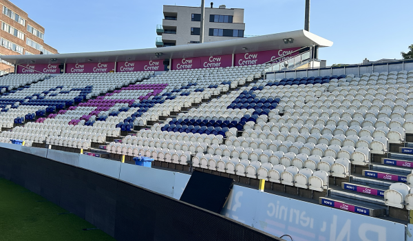 Cow Corner have taken the naming rights for the Sharks Stand