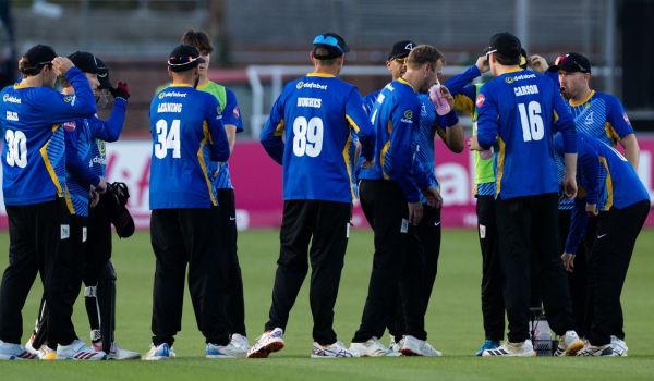 Sharks players celebrate