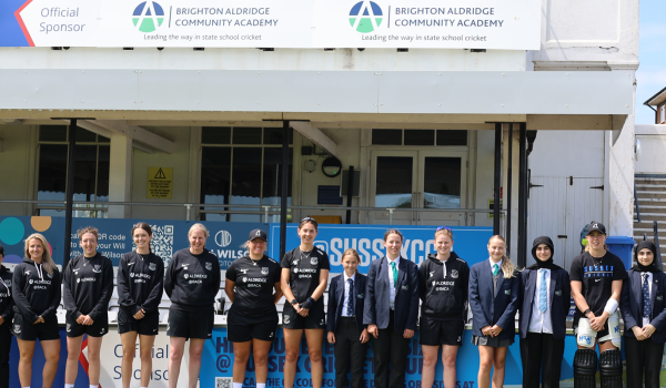 Sussex Cricket and Sussex Cricket Foundation have agreed a three-year partnership extension with Brighton Aldridge Community Academy