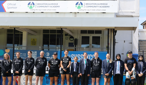 Sussex Cricket and Sussex Cricket Foundation have agreed a three-year partnership extension with Brighton Aldridge Community Academy