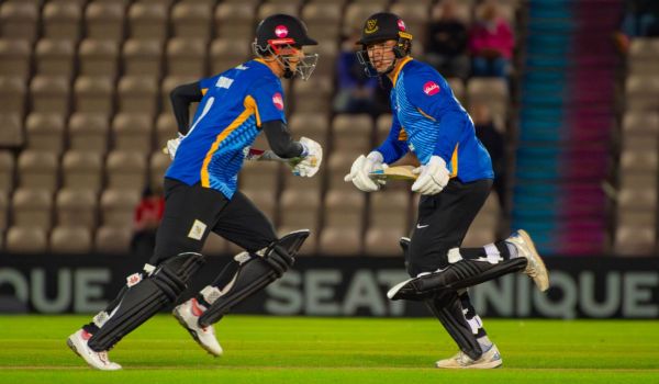 Batters run between the wickets