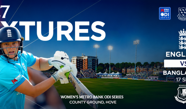 England women will host Bangladesh women in next year's women's international at The County Ground.