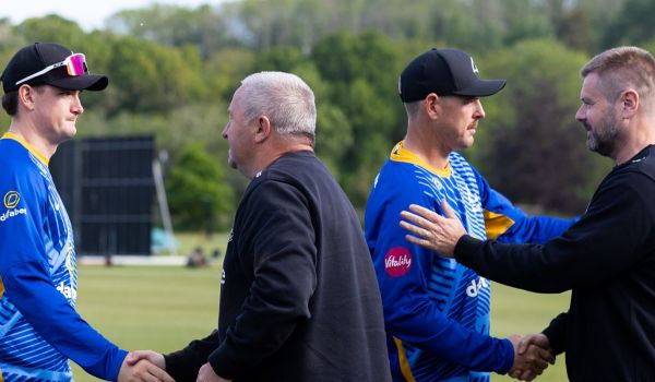 Sussex players celebrate