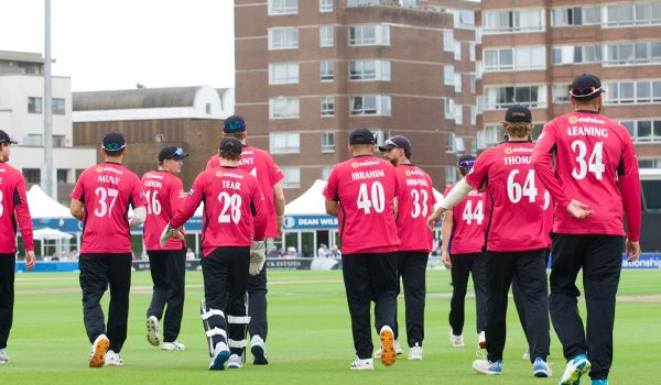 Team walk out Sussex