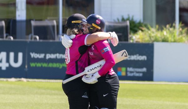 Izzy Collis and Nancy Harman.