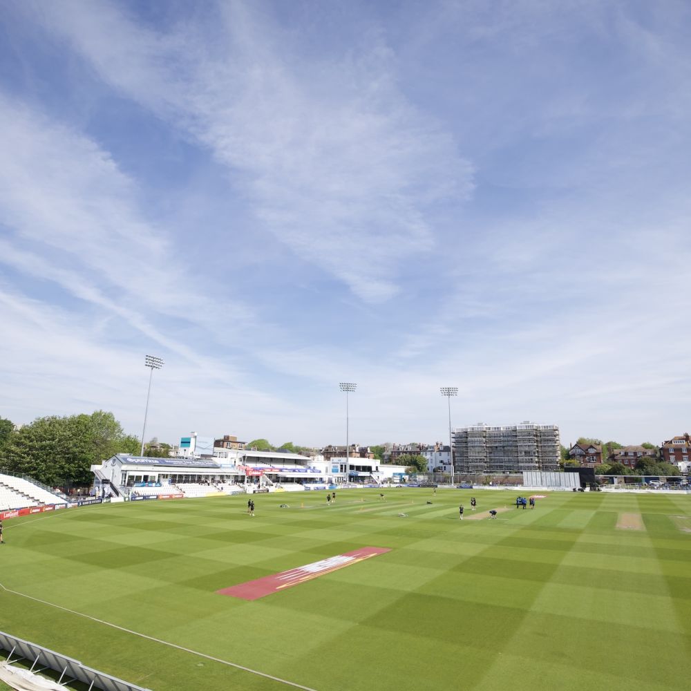 General view of the County Ground, Hove