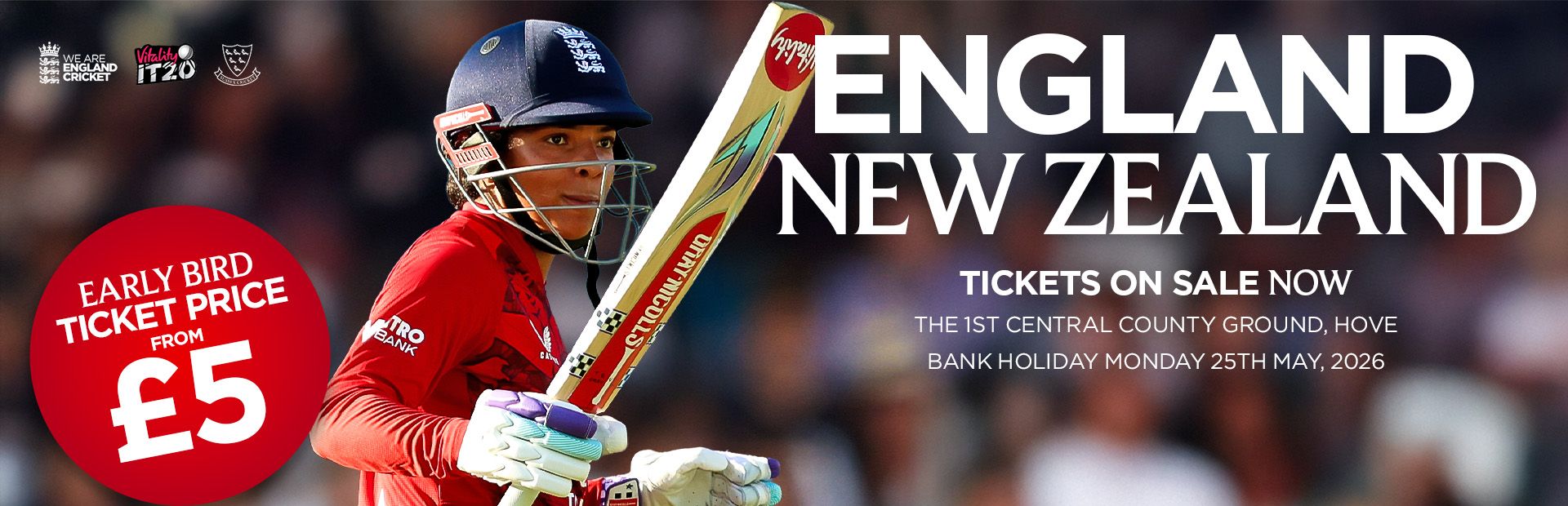 England Women vs New Zealand women tickets