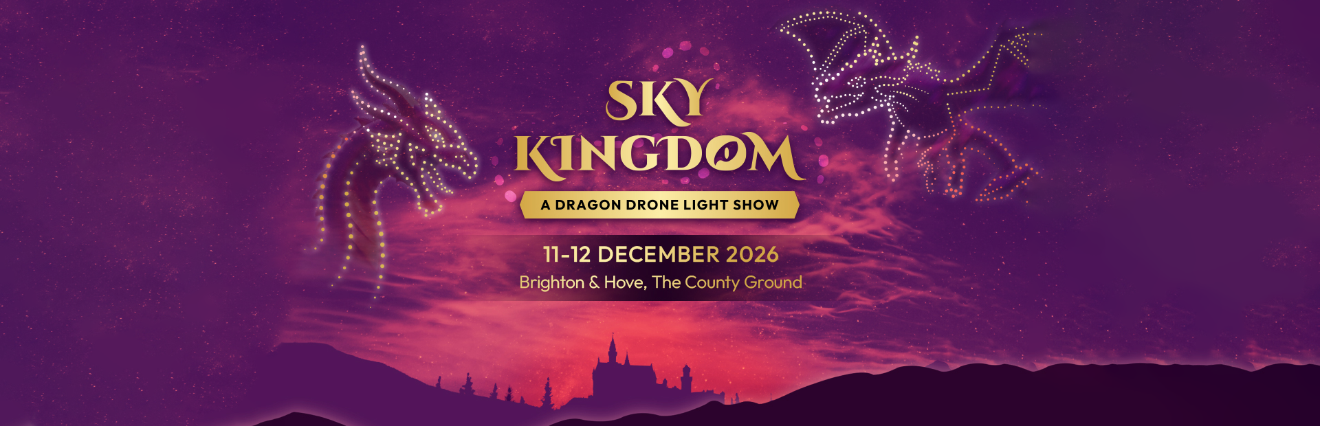 Buy tickets to the Sky Kingdom drone show now