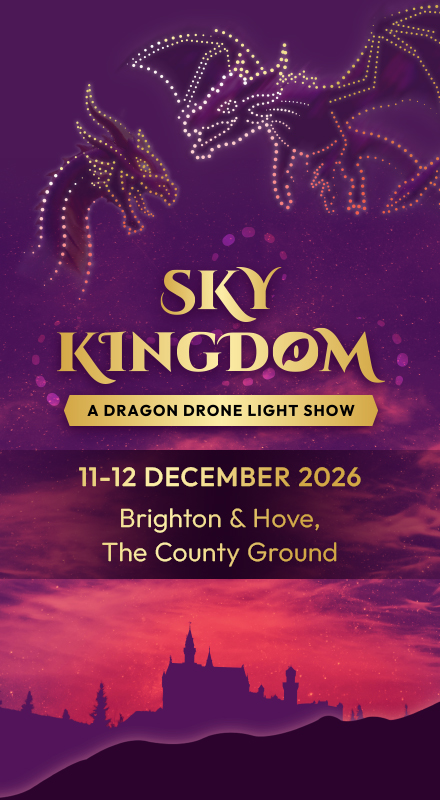 Buy tickets to the Sky Kingdom drone show now
