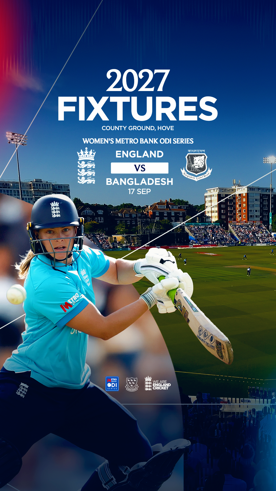 Register your interest for England v Bangladesh tickets