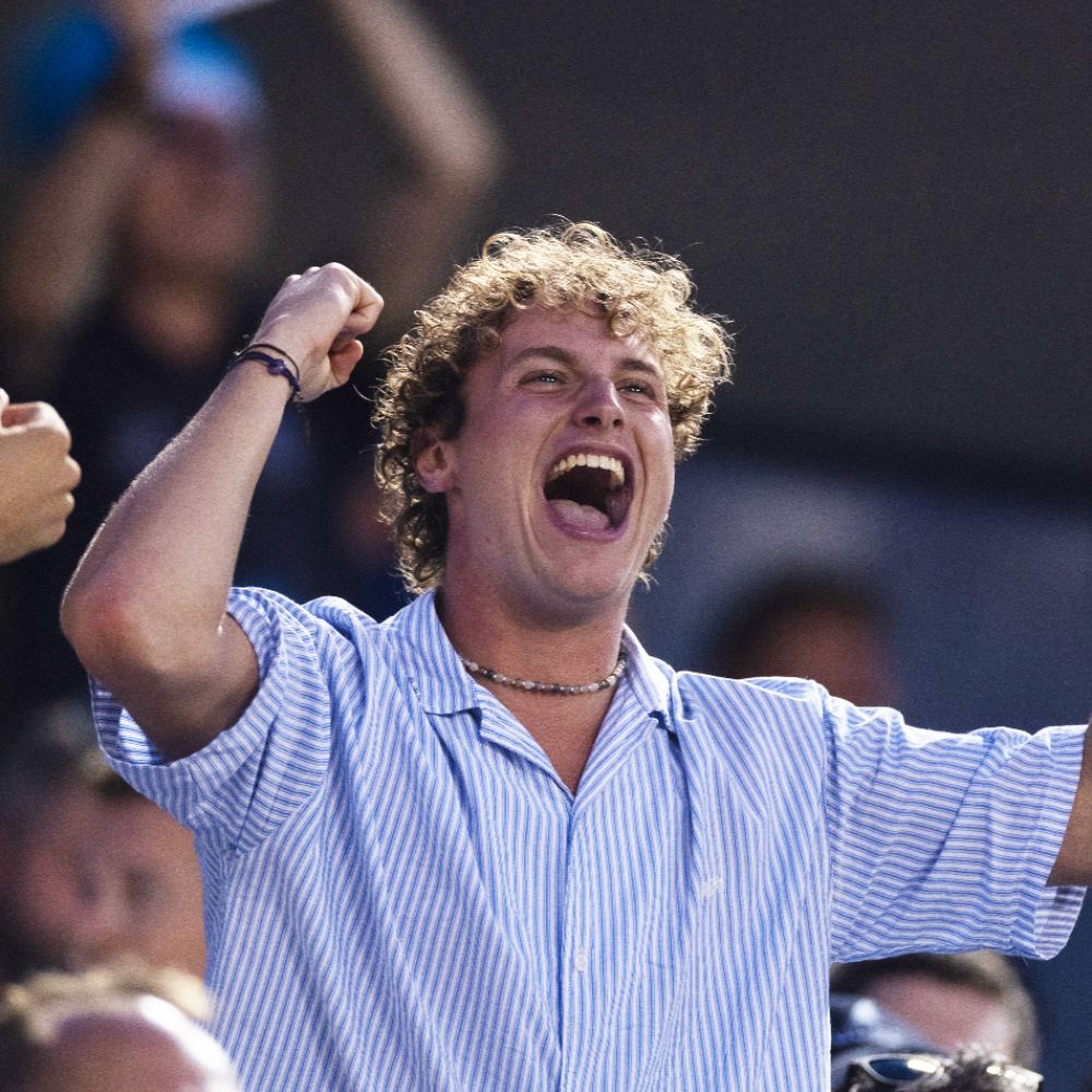 sussex fan celebrating